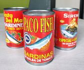 Konserven-Fischkonserven konservierten Sardine/Thunfisch/Makrele in der Tomatensauce/im Öl/in der Salzlösung 155G 425G in Büchsen